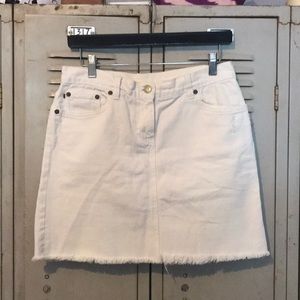 J Crew Denim Skirt